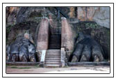 Aufgang zum Felsen von Sigiriya