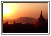 Sonnenuntergang am Irrawaddy