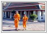 Mönche im Wat po