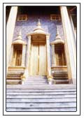 Eingang in einen Tempel